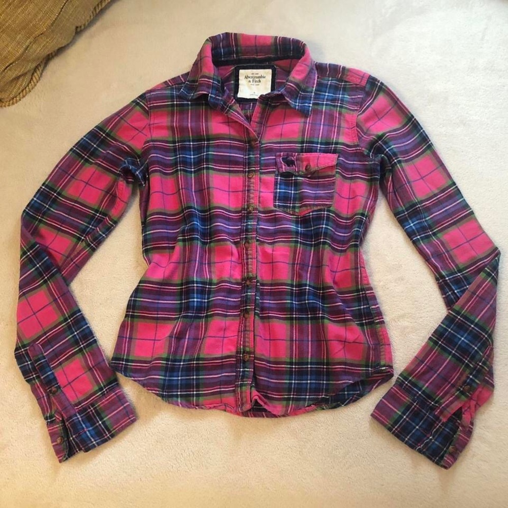 Vintage Abercrombie & Fitch Y2K Flannel